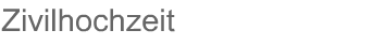zivilhockzeit